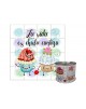 Puzzle con la frase "La vida es chula contigo" en lata
