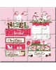 Puzzle Navidad con la frase "Feliz Navidad – Merry Christmas” en lata